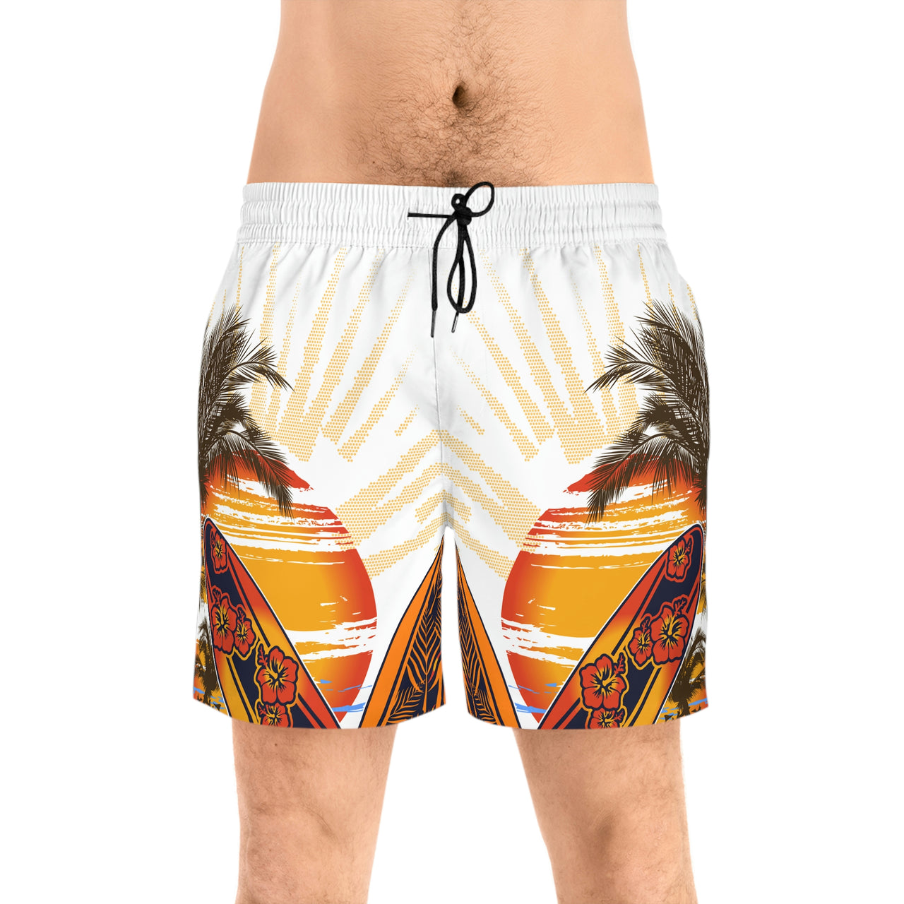 Mid-Length Swim Trunks